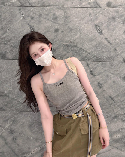 2026 Women's MM Logo Bralette Sweater (FF789)