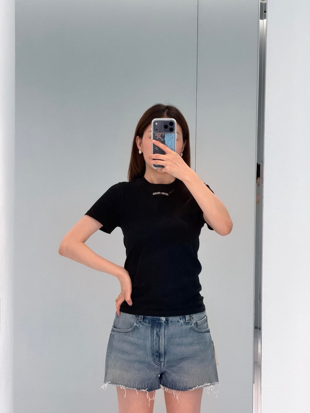 2026 Women's MM Logo Short-Sleeved Sweater (FF788)