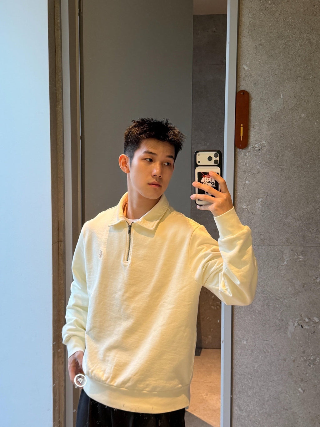 2026 New RL Embroidered Half-Zip Sweatshirt (BB890-A90)