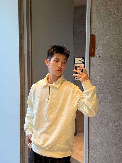2026 New RL Embroidered Half-Zip Sweatshirt (BB890-A90)