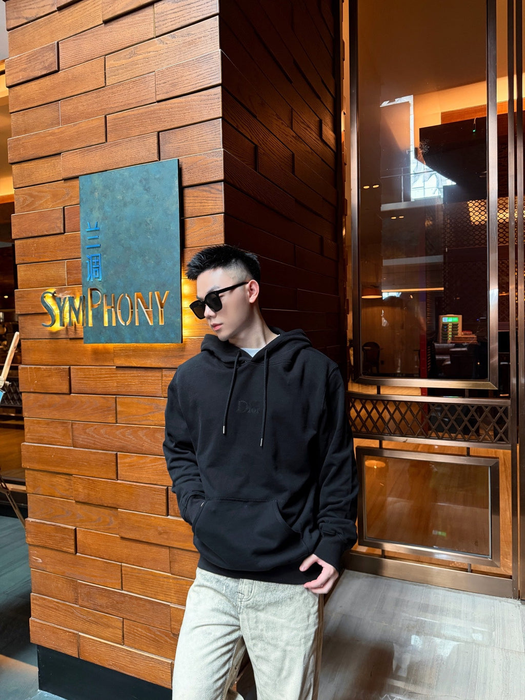 2026 New Style CD Embroidered Hooded Sweatshirt (BB879-B10)