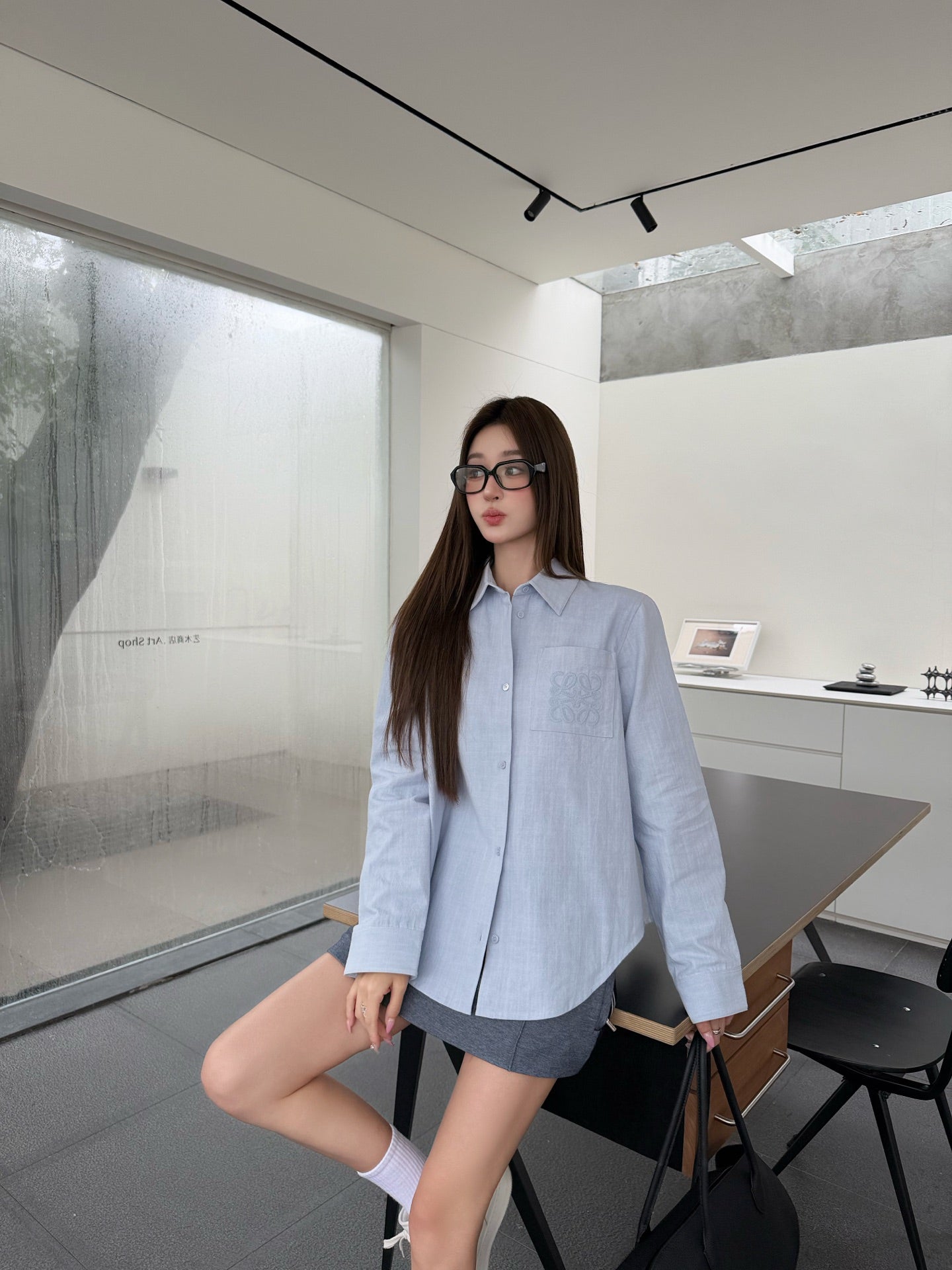 2026 Women's Way Knitted Embroidered Shirt (FF769)