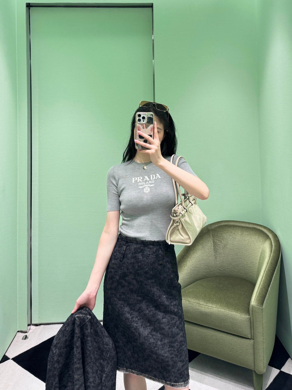 2026 Women's Triangle Brand Logo Long-Sleeved Sweater (FF780)