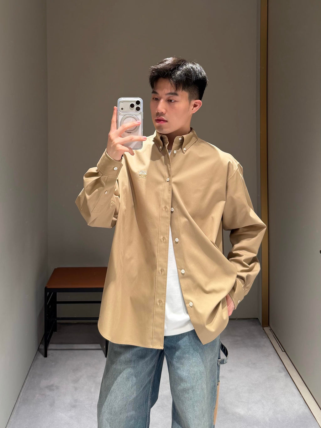 2026 New Style Way Two-Color Embroidered Shirt (BB900-B10)