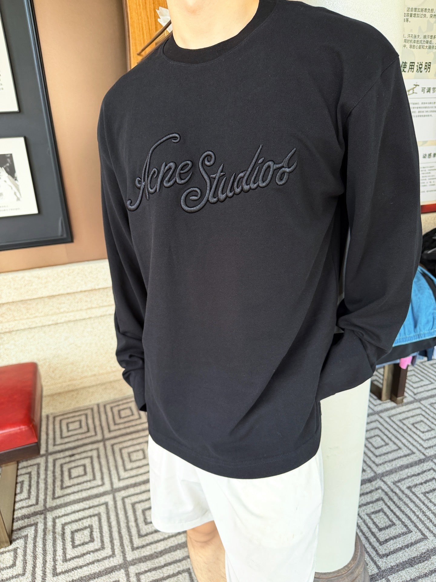 2026 New Model Acn Embroidered Logo Long-Sleeve (BB882-A70)