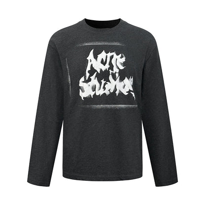 2026 New Model Acn Printed Weathered Long-Sleeved Shirt (BB904-A60)