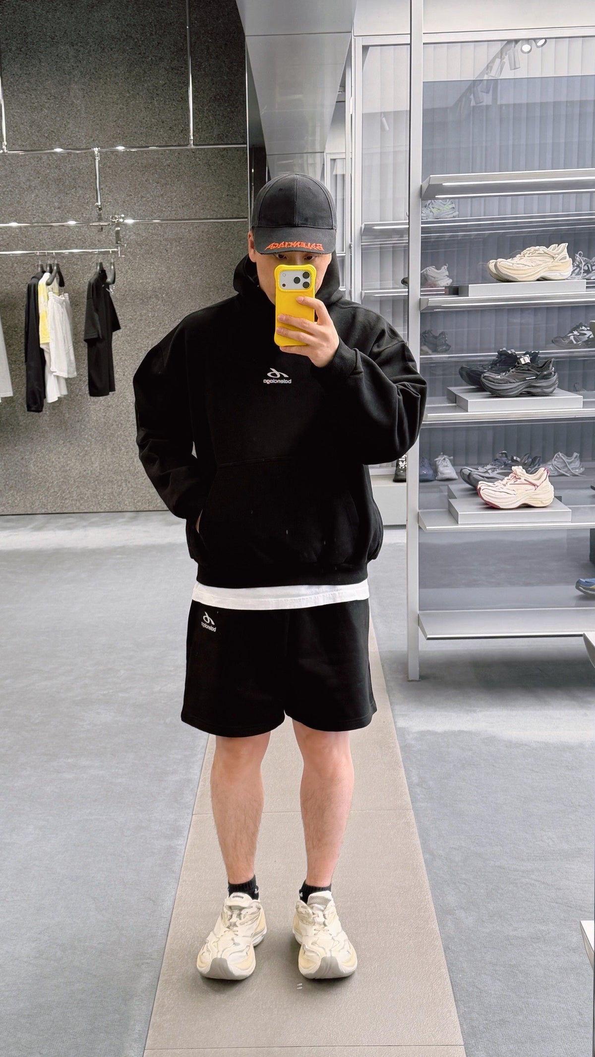 2026 New Style Balen Printed Hooded Sweatshirt (BB908-B00)