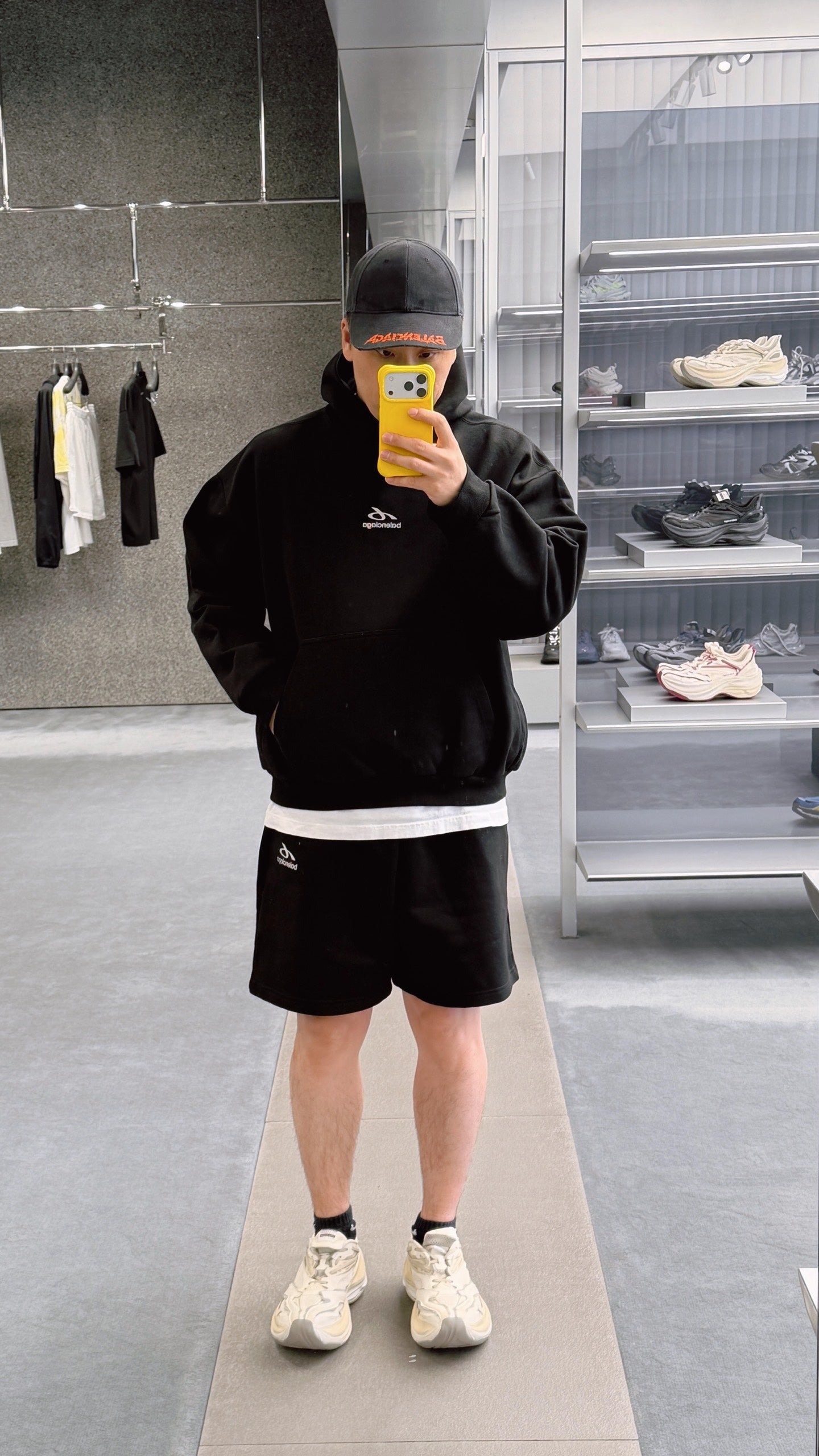 2026 New Style Balen Printed Hooded Sweatshirt (BB908-B00)