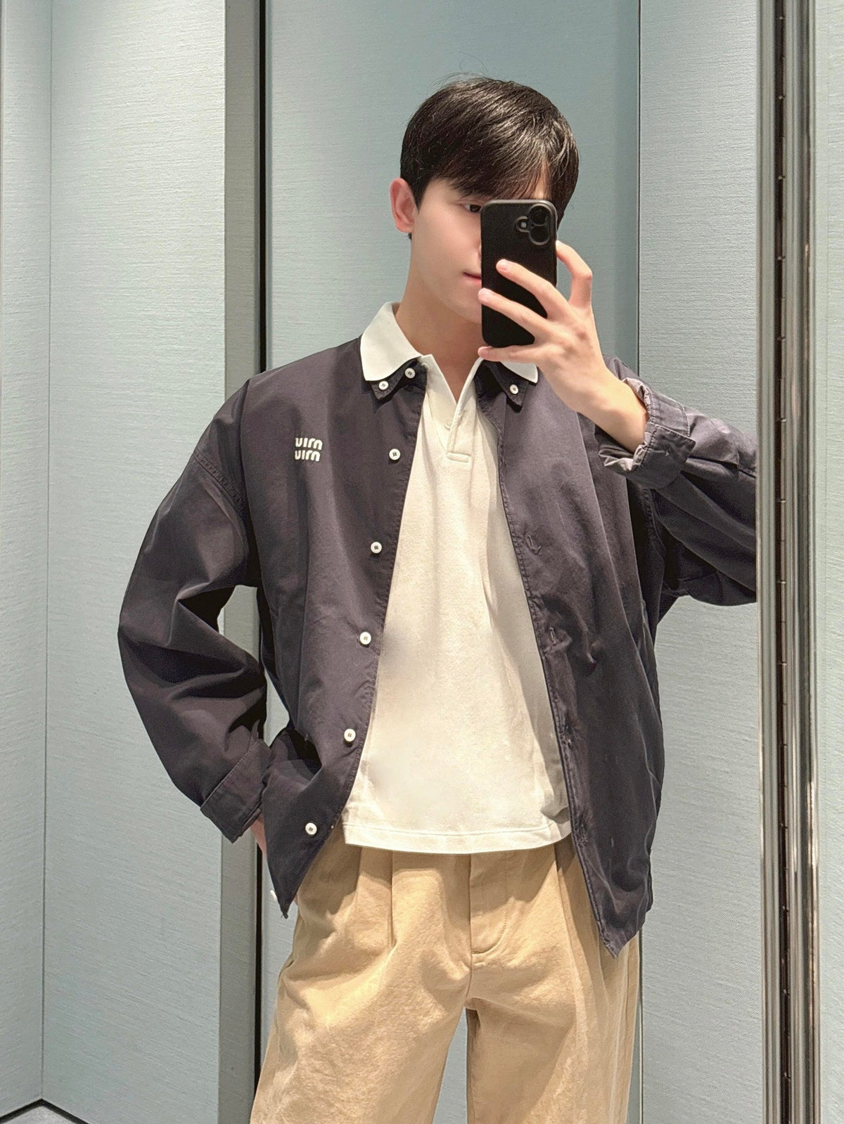 2026 New MM Embroidered Logo Jacket (BB878-B85)