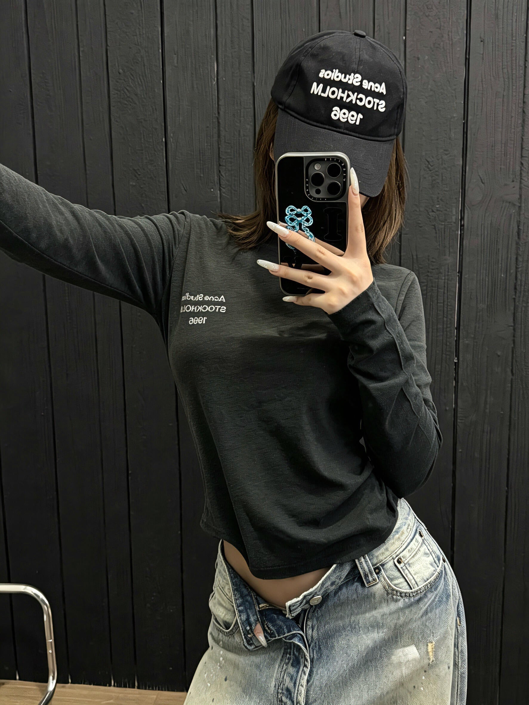 2026 Women's Acn Logo Printed Long-Sleeved (FF793)