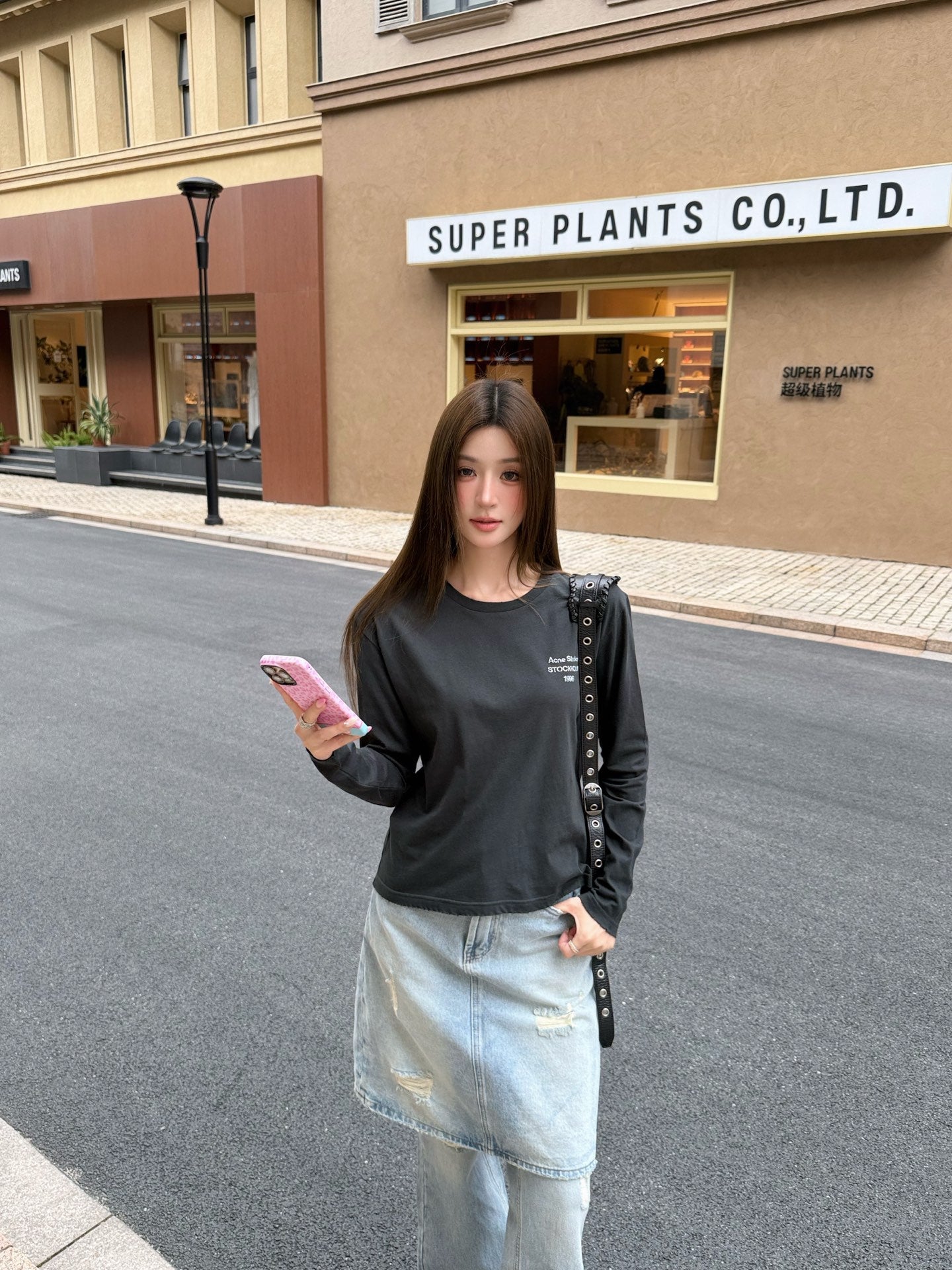 2026 Women's Acn Logo Printed Long-Sleeved (FF793)