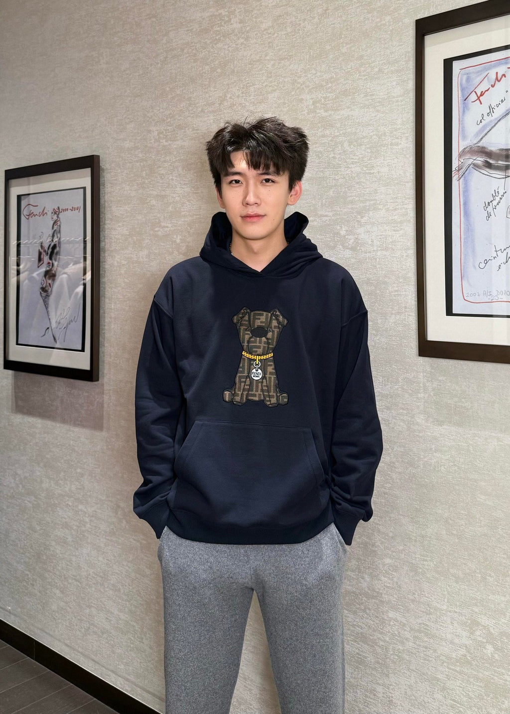2026 New Model FF Old Style FF Dog Hoodie (BB914-B10)