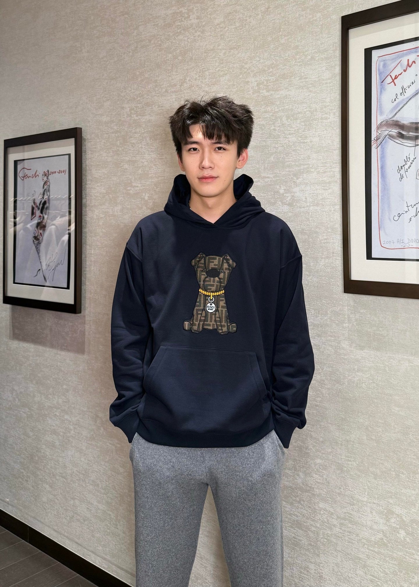 2026 New Model FF Old Style FF Dog Hoodie (BB914-B10)