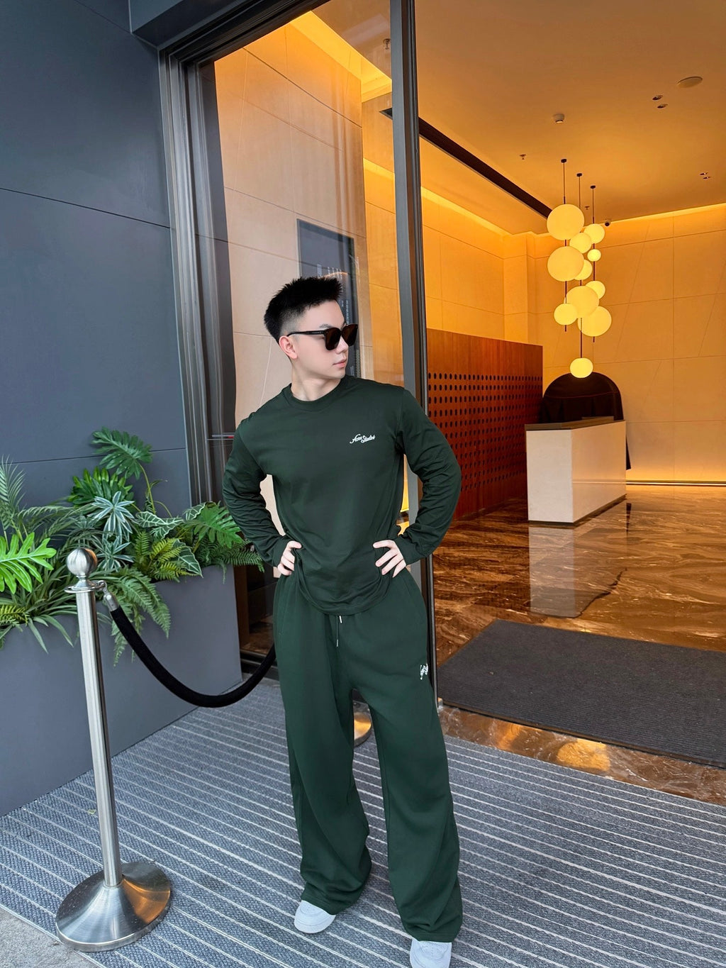 2026 New Model Acn Embroidered Long-Sleeved Shirt (BB903-A60)