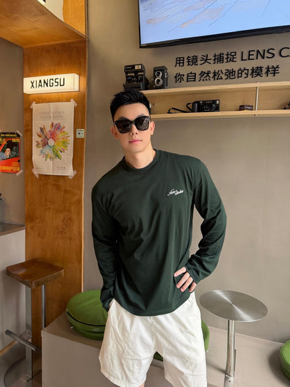 2026 New Model Acn Embroidered Long-Sleeved Shirt (BB903-A60)