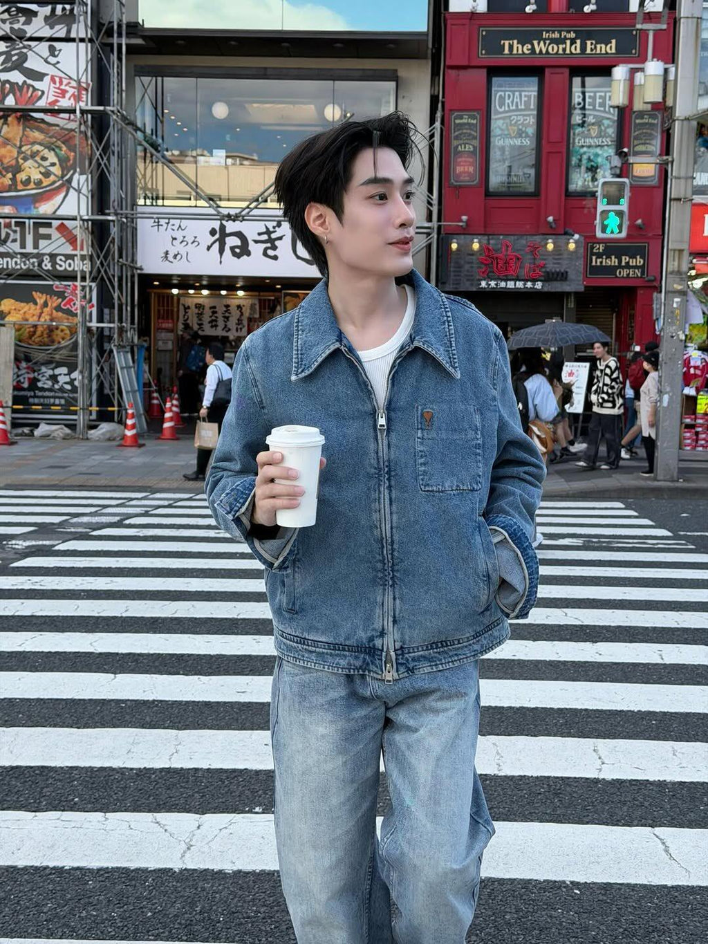 2026 New Model Heart A Embroidered Denim Jacket (BB877-B70)