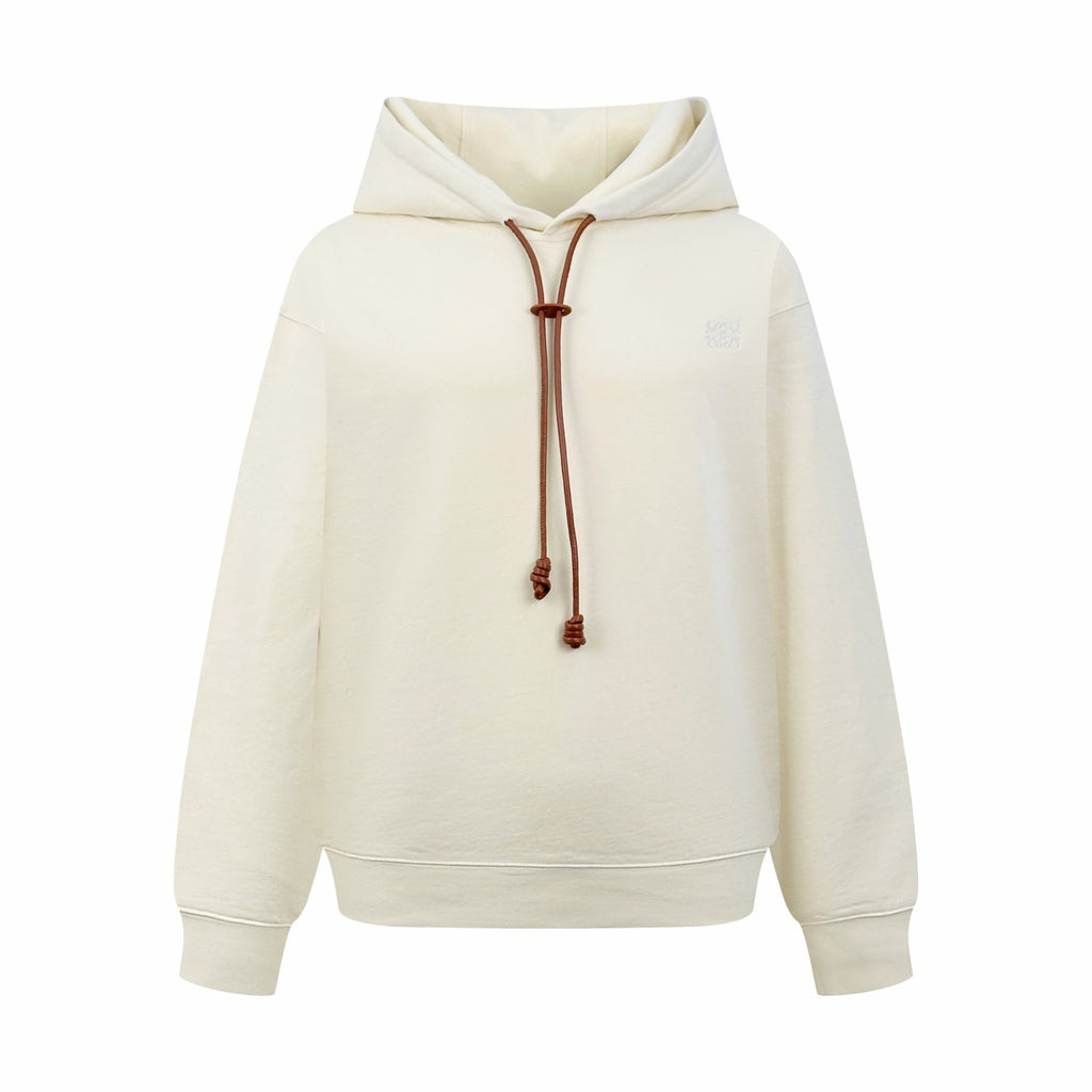 2026 New Style Way Leather Embroidered Hooded Sweatshirt (25196-B10)
