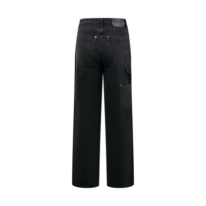 2026 New Style Way Embossed Leather Jeans (BB907-B90)