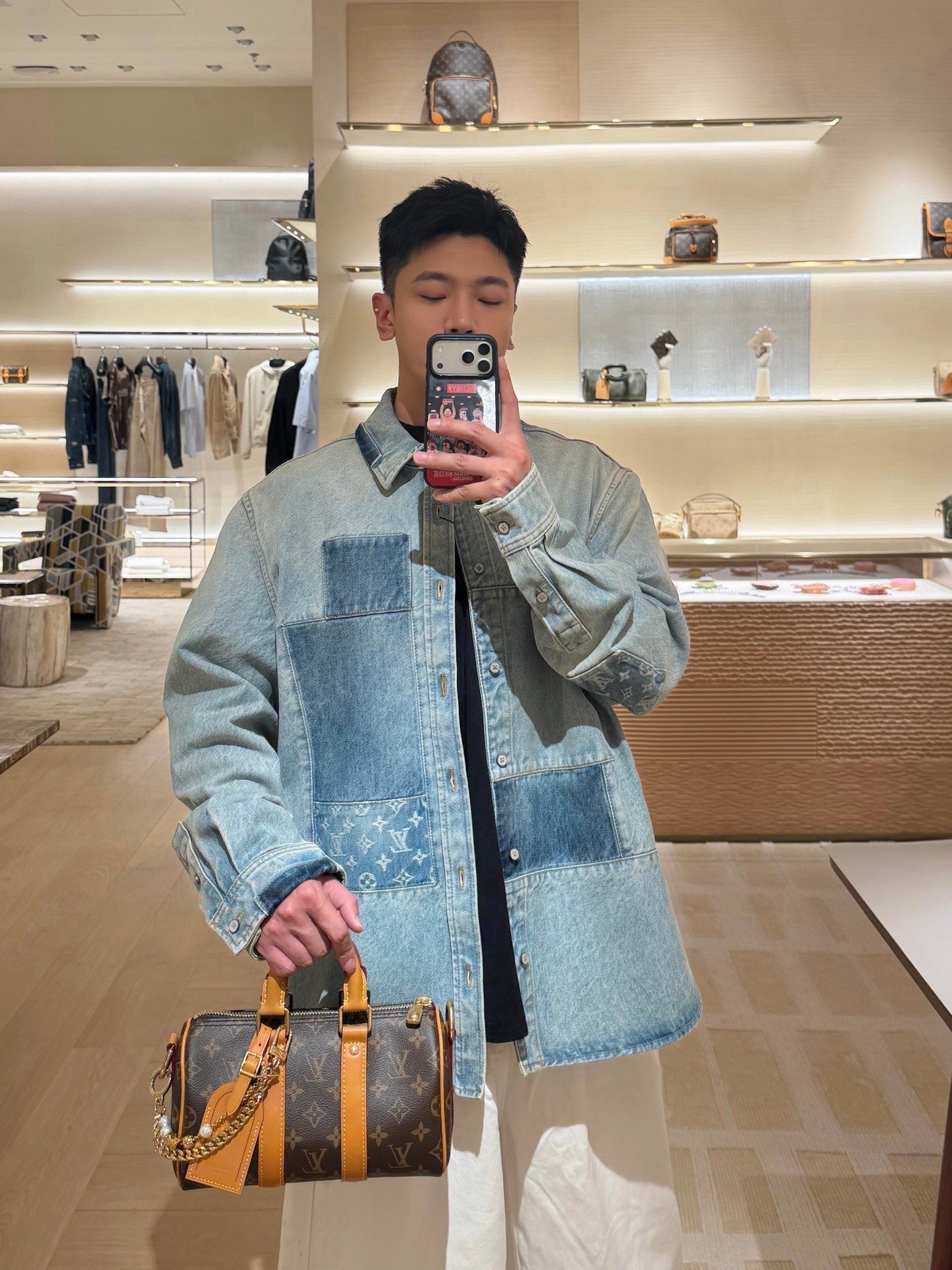 2026 new model LY logo patch denim jacket (BB898-C25)