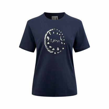 2026 Women's CD Embroidered Short Sleeve (DD168)