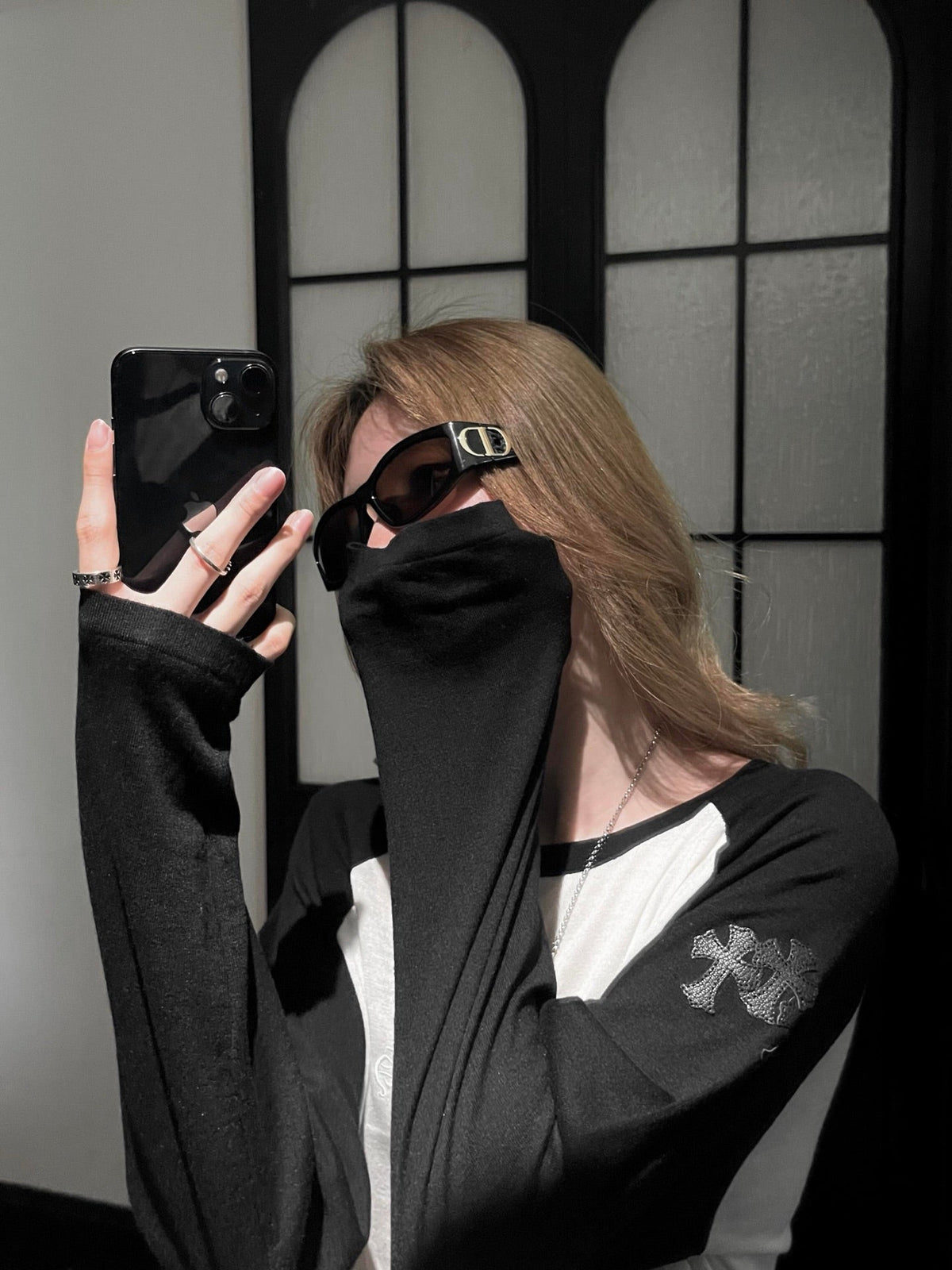 2026 Women's CH Logo Embroidered Long-Sleeve (DD153)