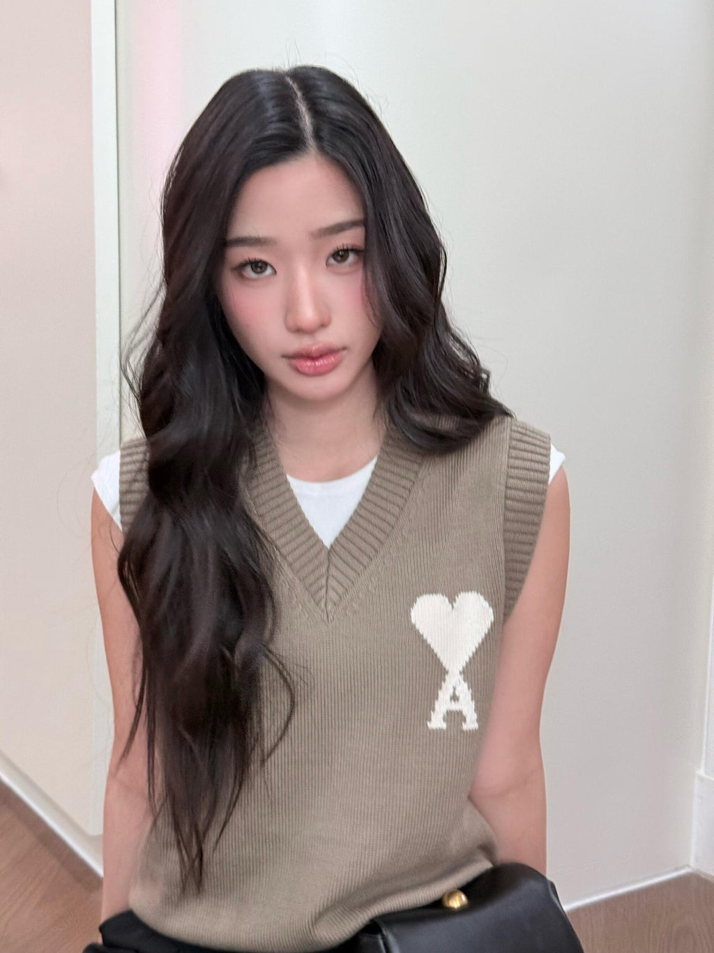 2026 New Model Heart A Heart Patterned Knitted Jacket (AA658-A75)