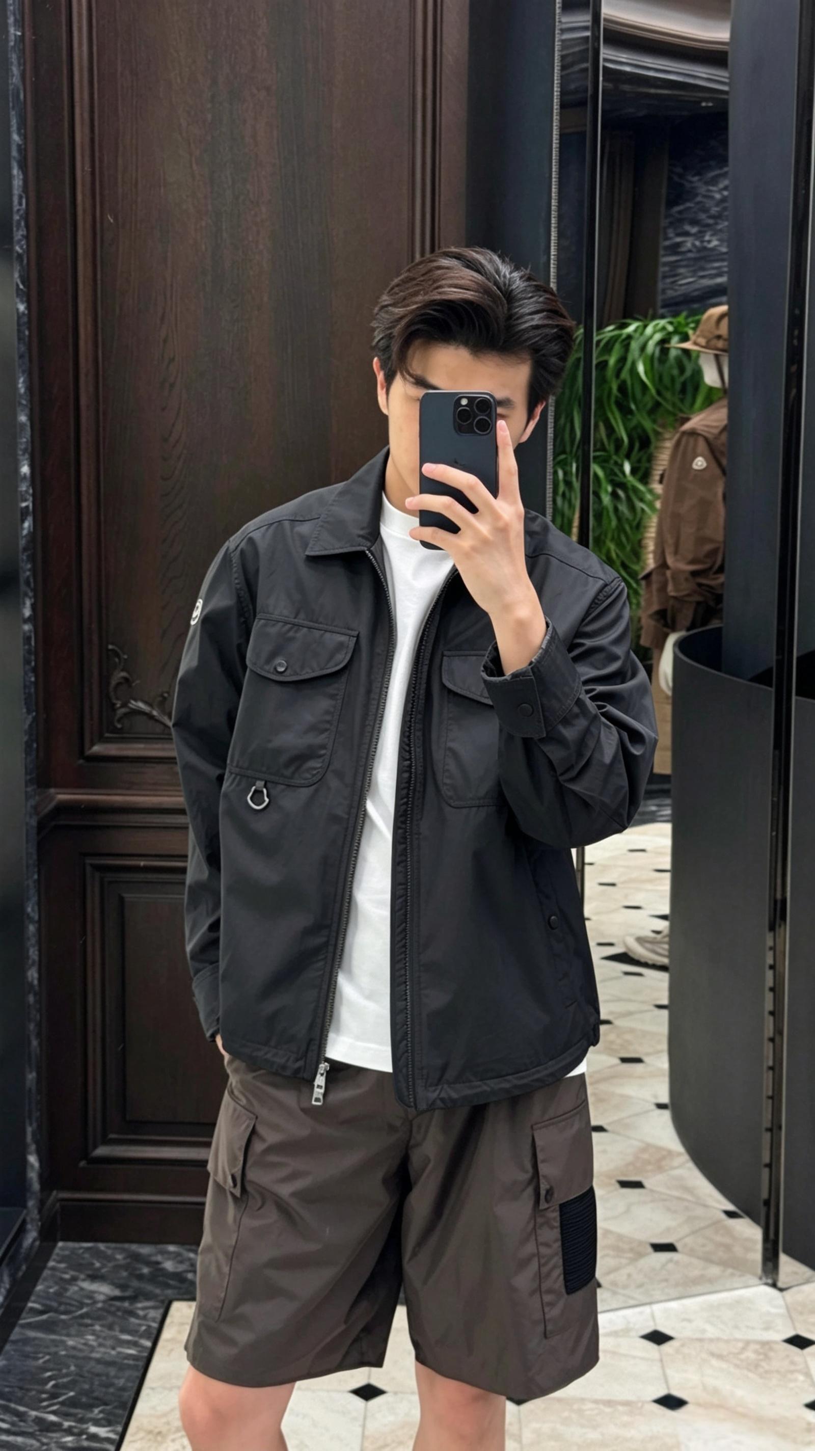 2026 new model Mon logo zipper coat (AA671-B60)