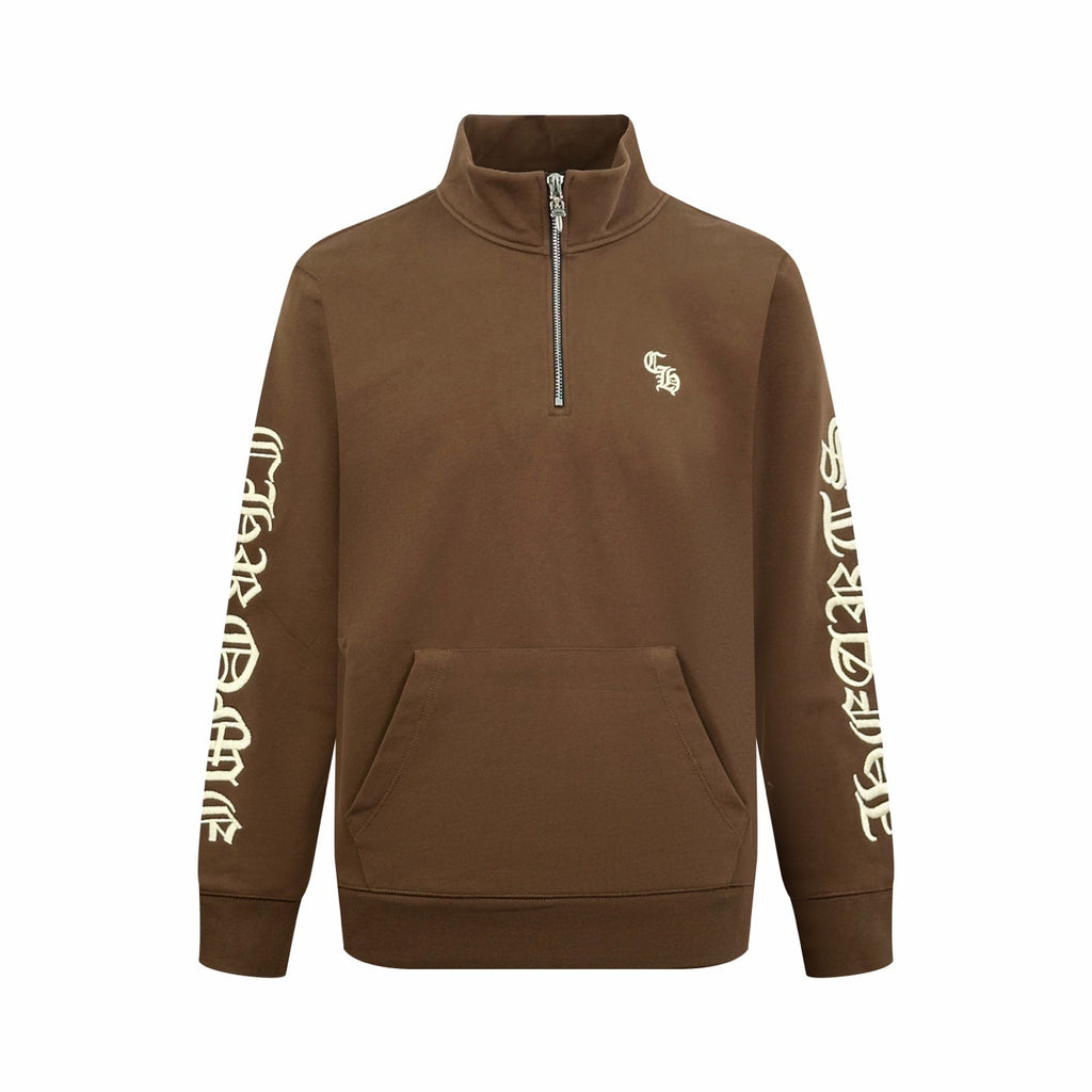2026 Women's CH Embroidered Half-Zip Long-Sleeve (DD136)
