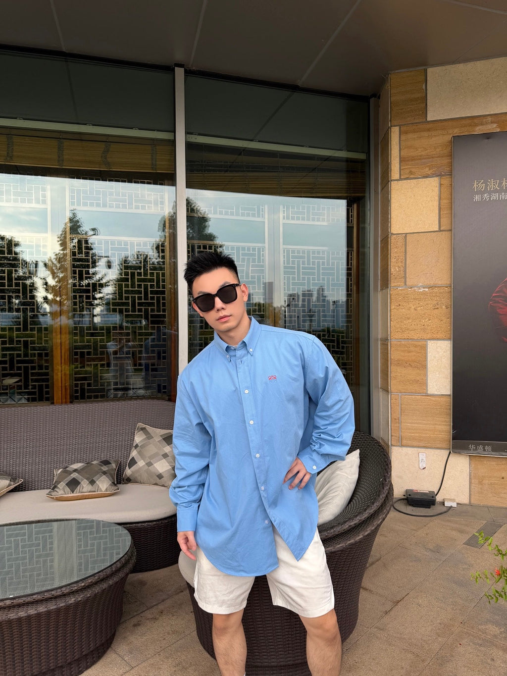 2026 New Style Way Two-Color Embroidered Shirt (BB900-B10)
