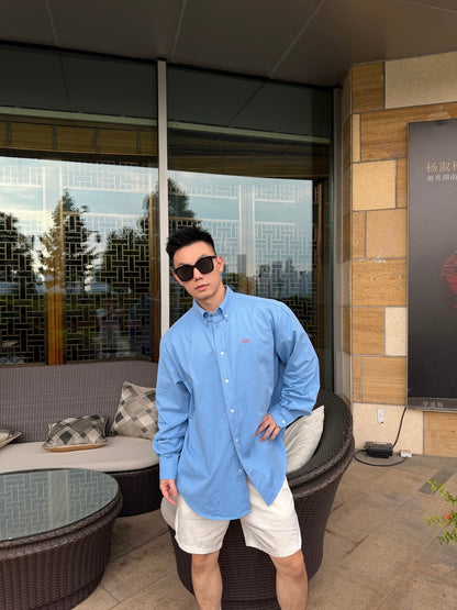 2026 New Style Way Two-Color Embroidered Shirt (BB900-B10)