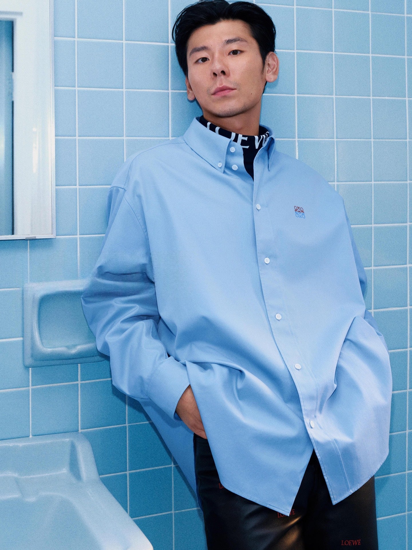 2026 New Style Way Two-Color Embroidered Shirt (BB900-B10)