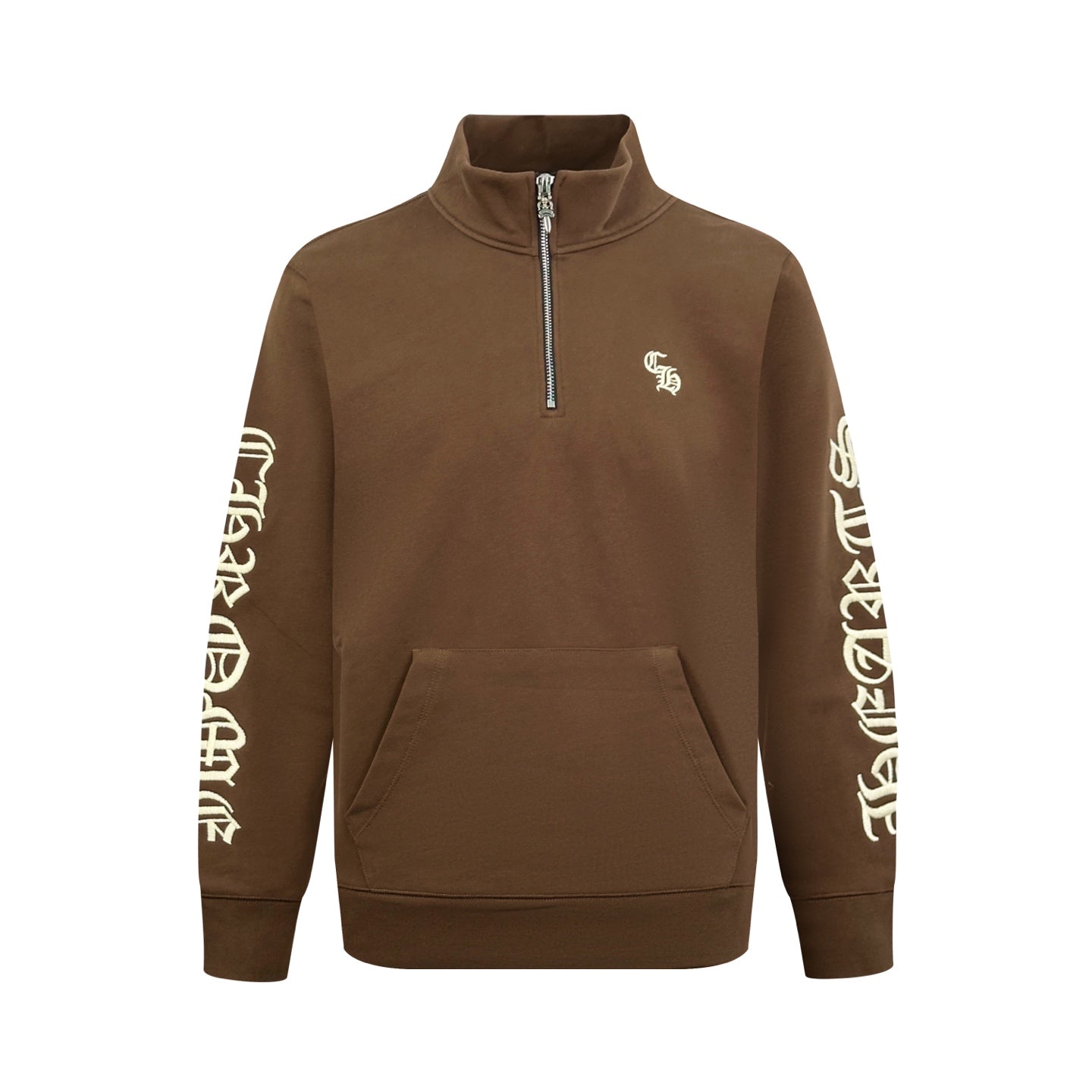 2026 New Model CH Embroidered Half-Zip Long-Sleeve (AA626-B35)