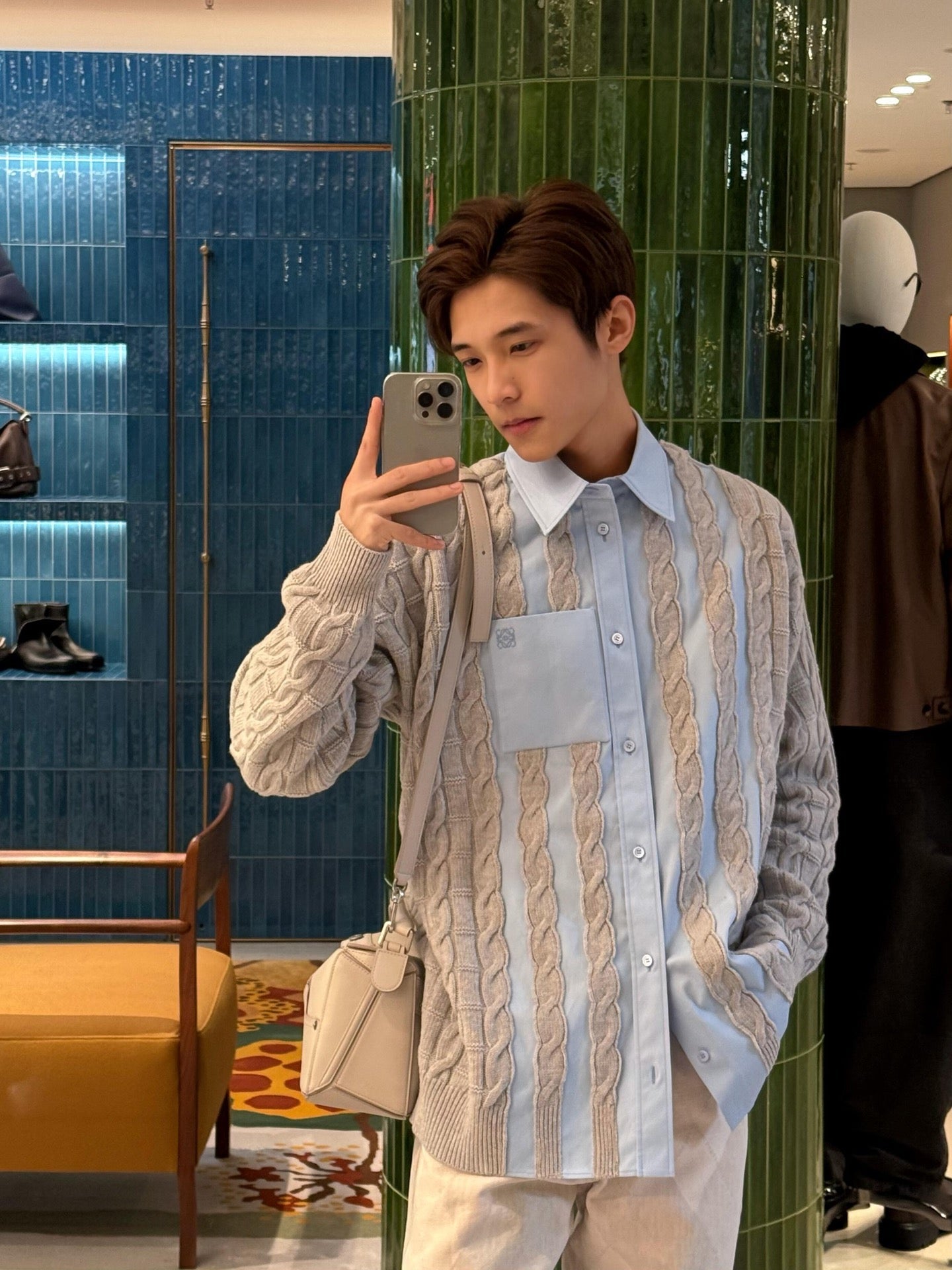2026 New Style Way Embroidered Wool Blend Shirt (AA616-C15)