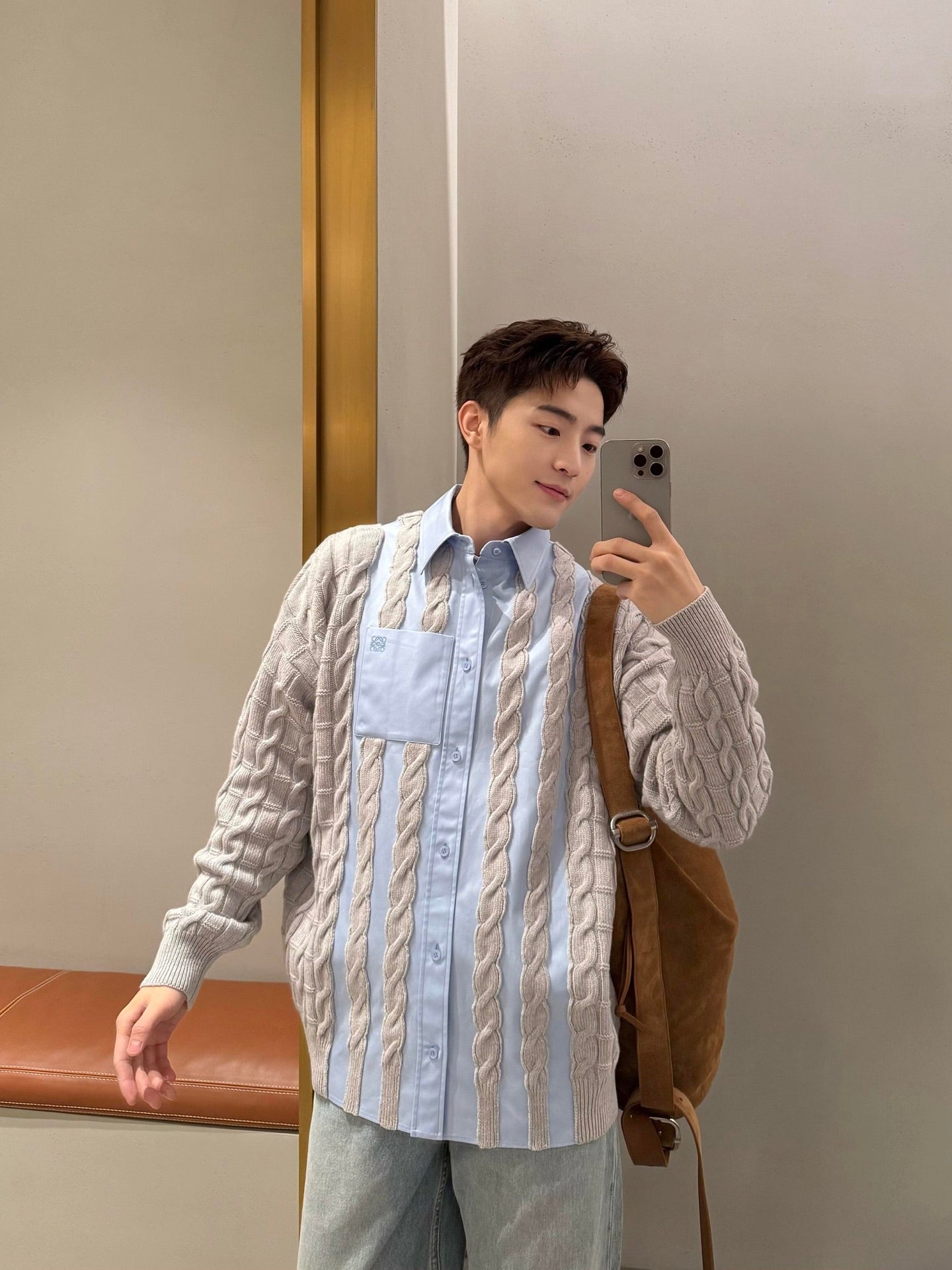 2026 New Style Way Embroidered Wool Blend Shirt (AA616-C15)