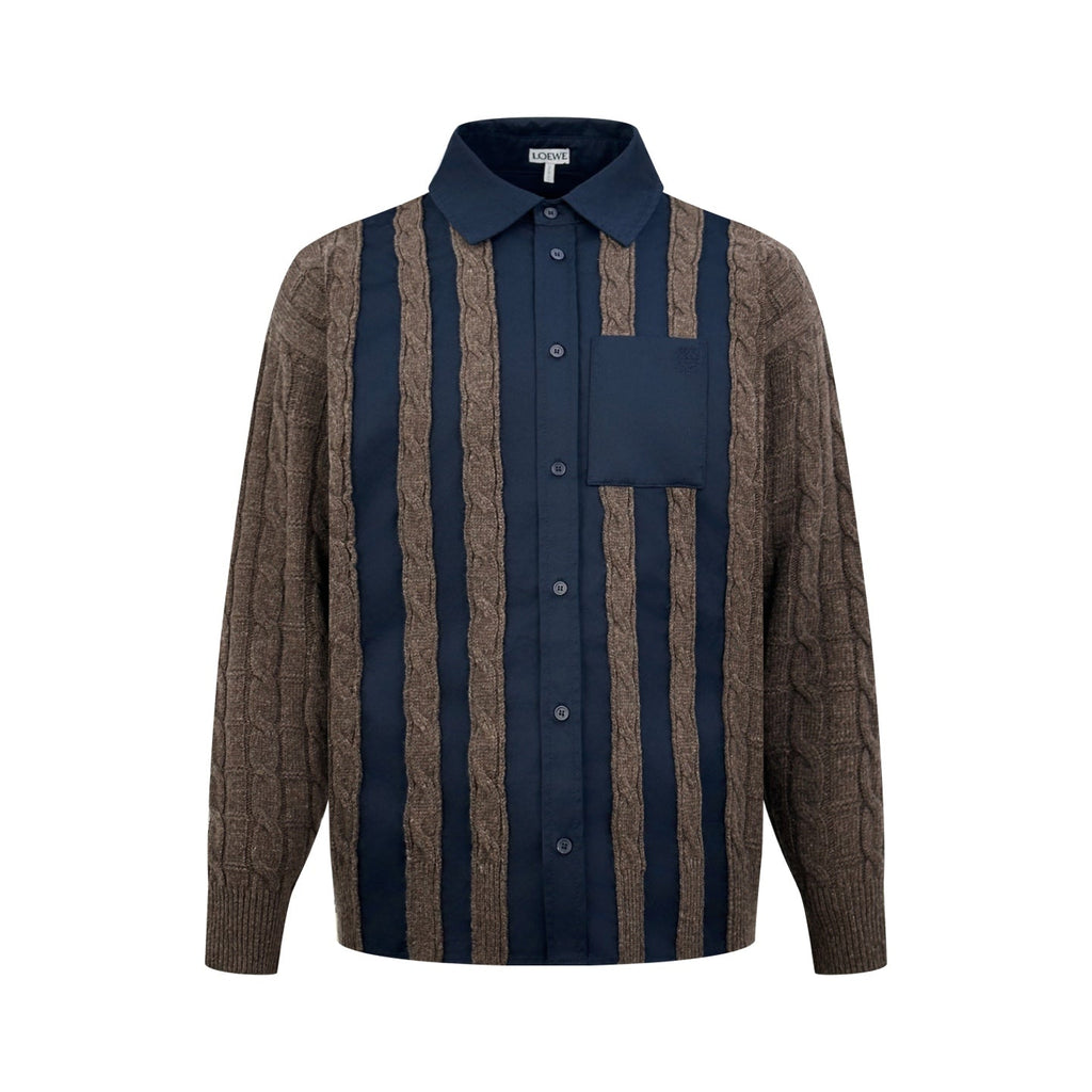 2026 New Style Way Embroidered Wool Blend Shirt (AA616-C15)