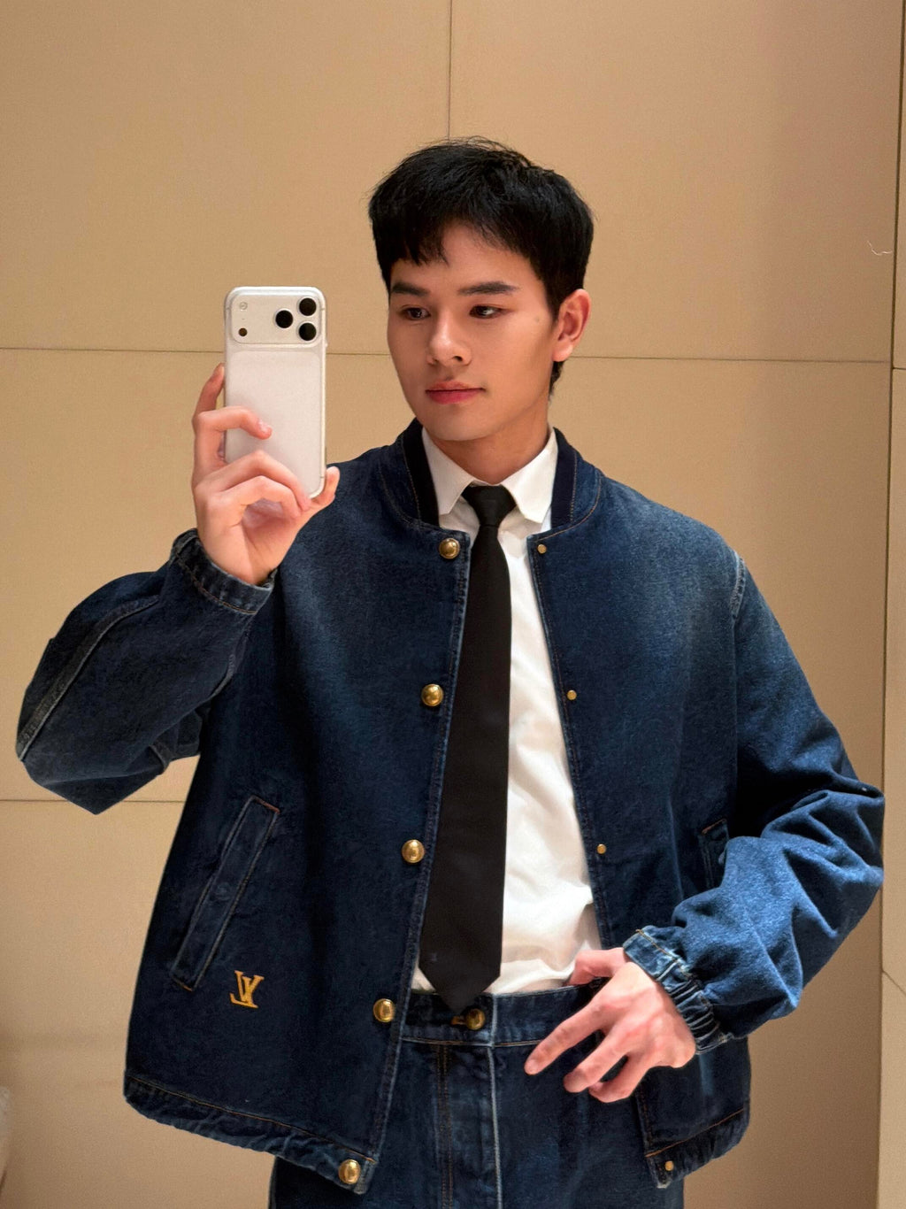 2026 new model LY logo denim jacket (BB887-C05)