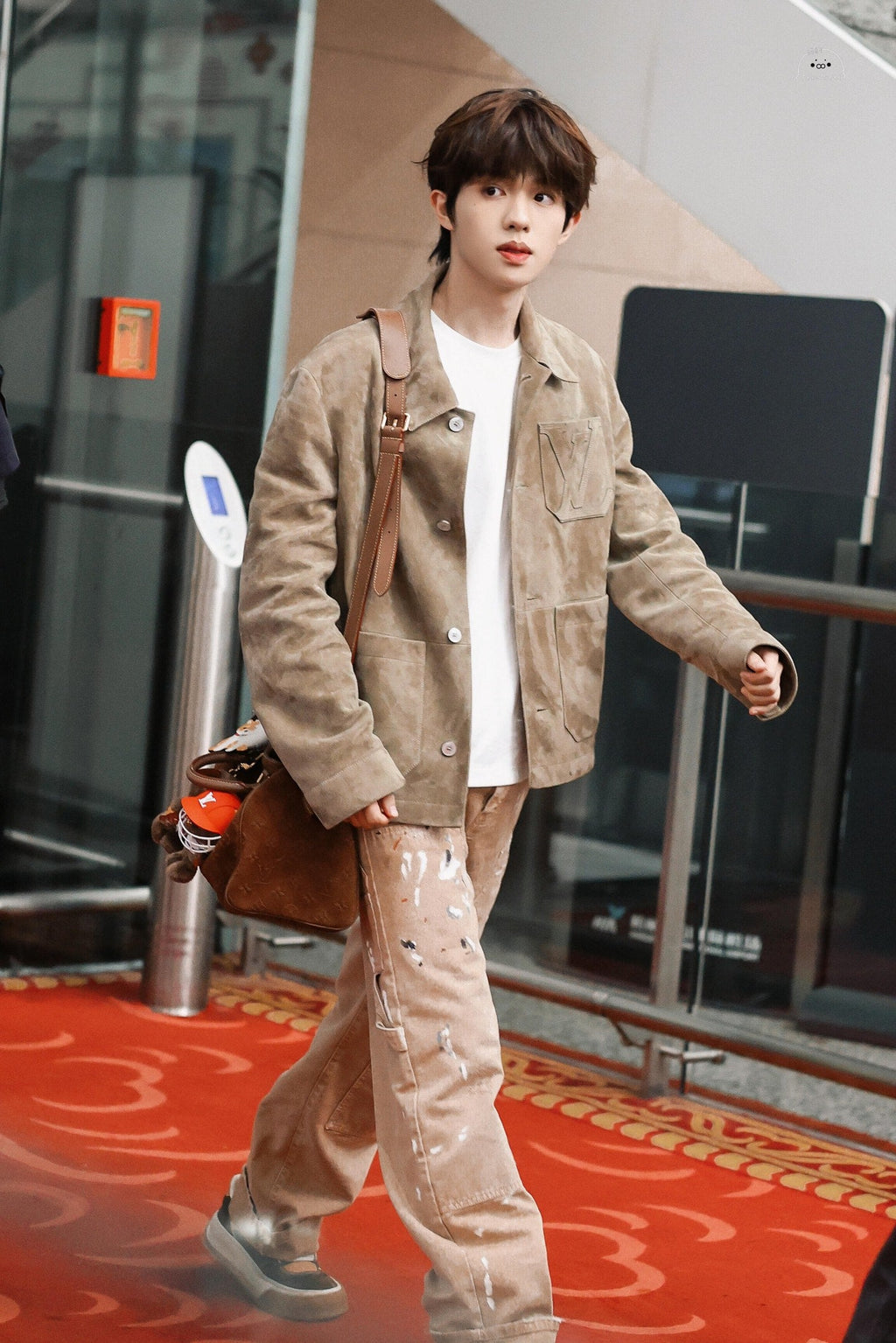 2026 New Model LY Blot Marked Denim Jacket (AA645-C35)