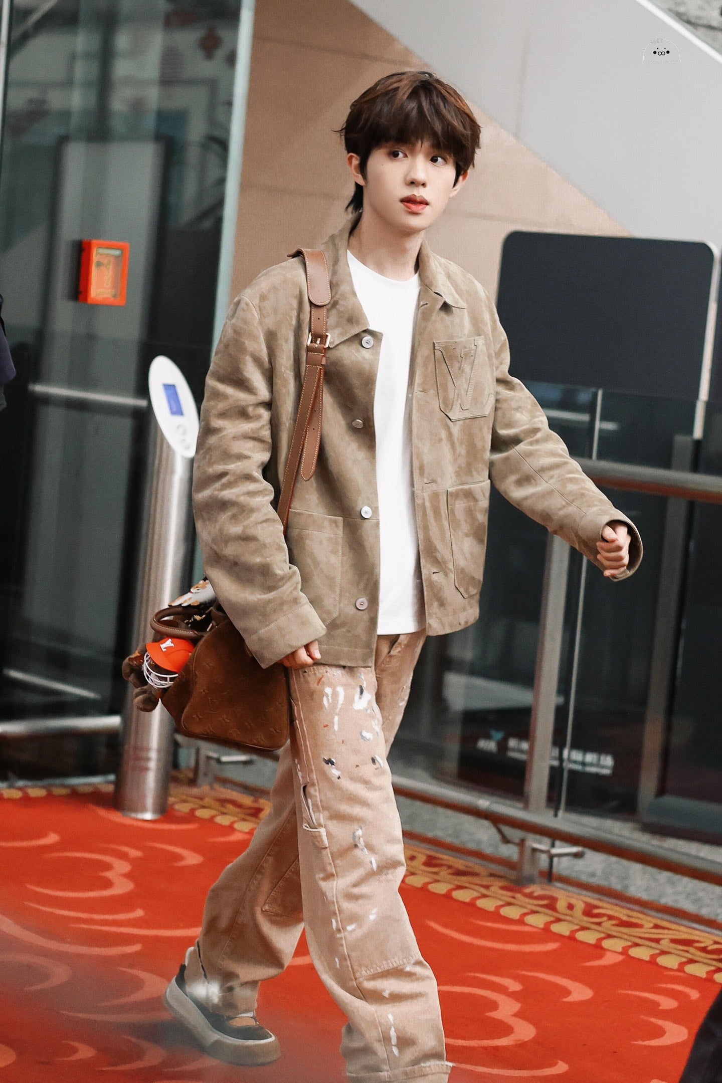 2026 New Model LY Blot Marked Denim Jacket (AA645-C35)