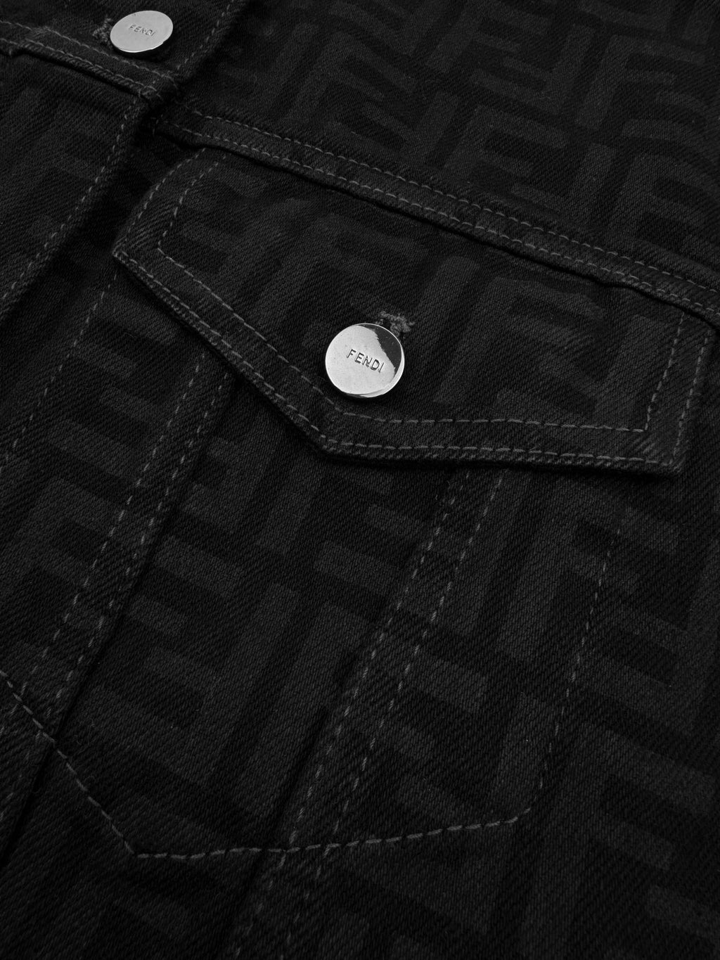 2026 New FF Full Print Denim Jacket (BB712-C10)