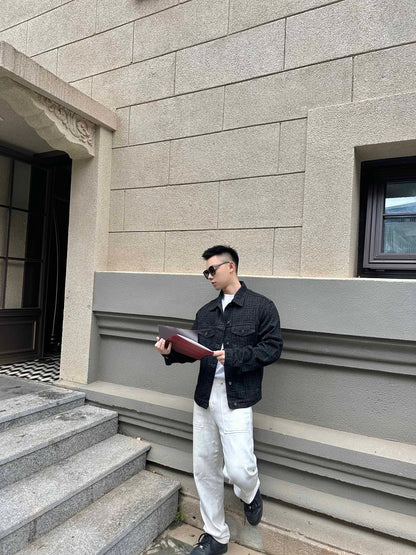 2026 New FF Full Print Denim Jacket (BB712-C10)