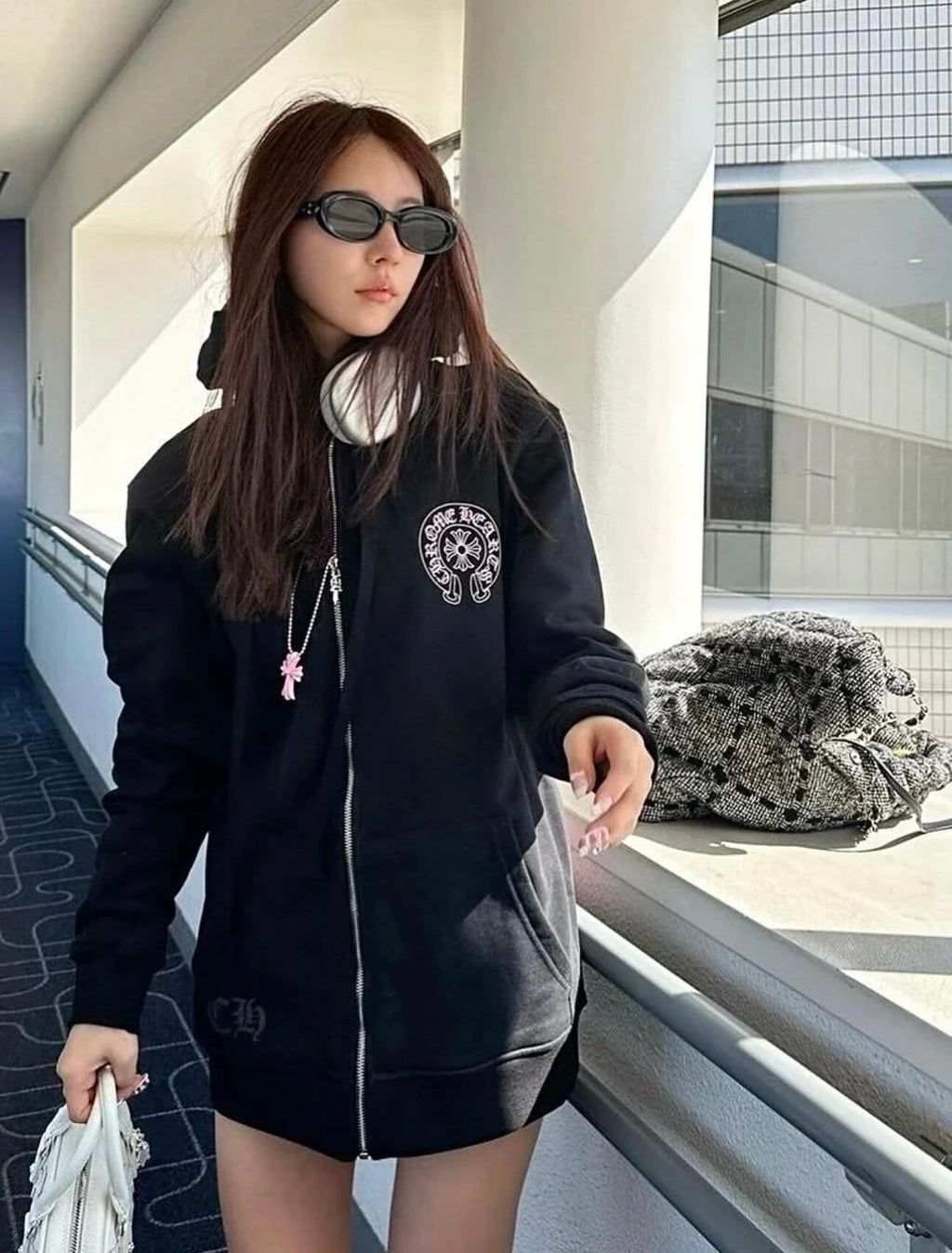 2026 New CH Printed Zip-Up Jacket (25345-B50)