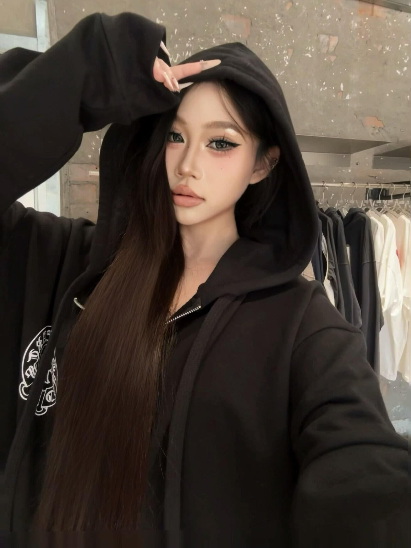 2026 New CH Printed Zip-Up Jacket (25345-B50)