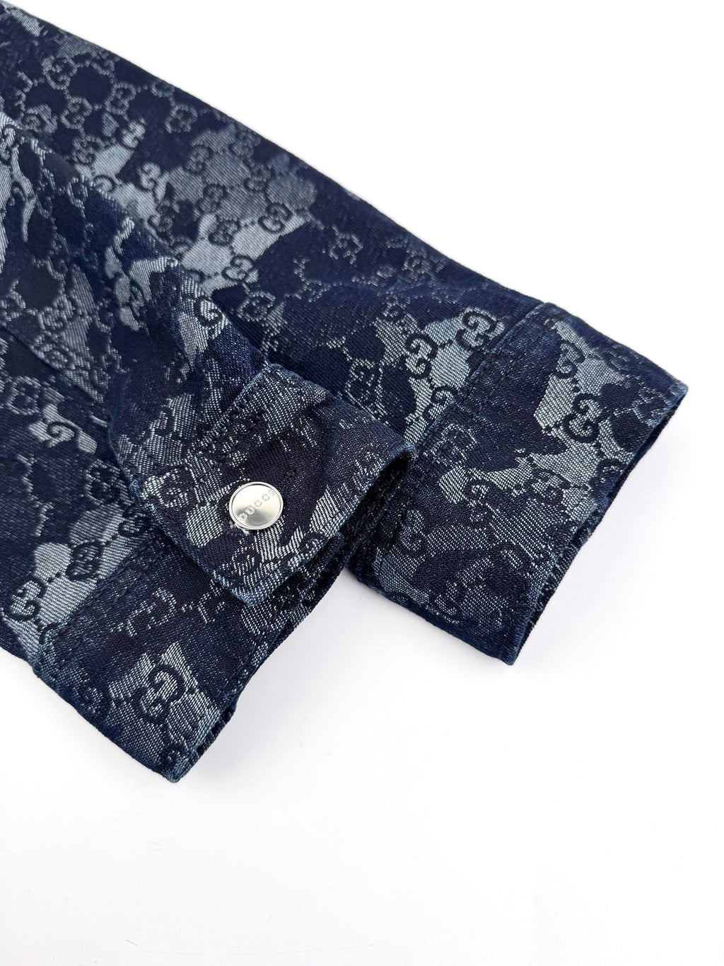 2026 New GU All-Over Jacquard Denim Jacket (BB707-B85)