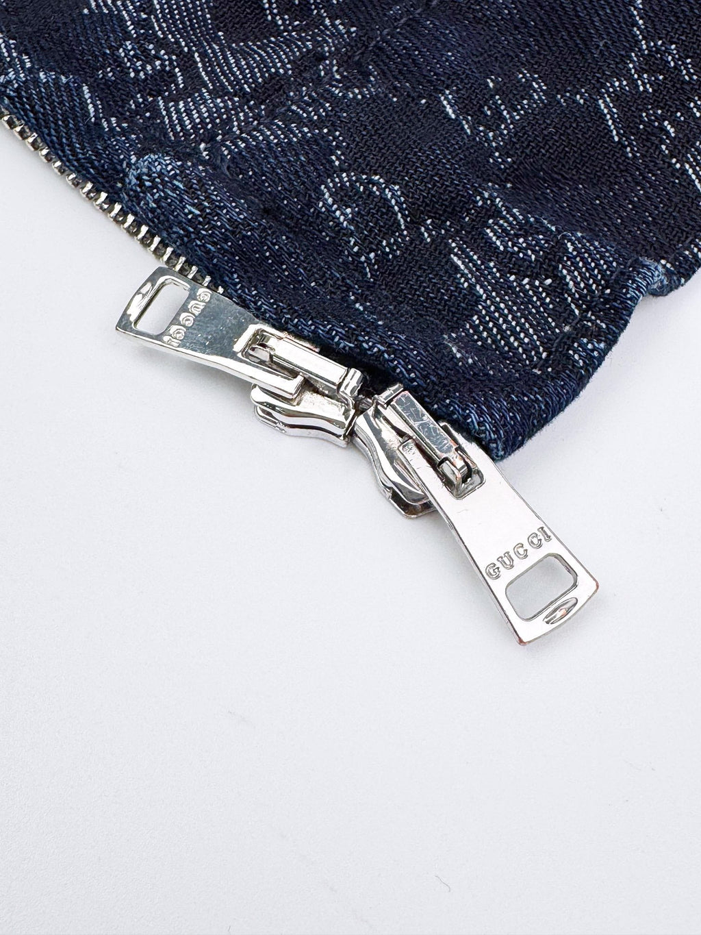 2026 New GU All-Over Jacquard Denim Jacket (BB707-B85)