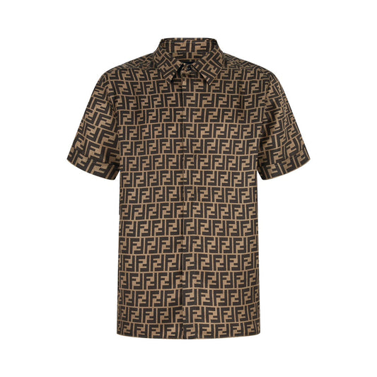 2026 New FF All-Over Print Short-Sleeved Shirt (25129-A90)