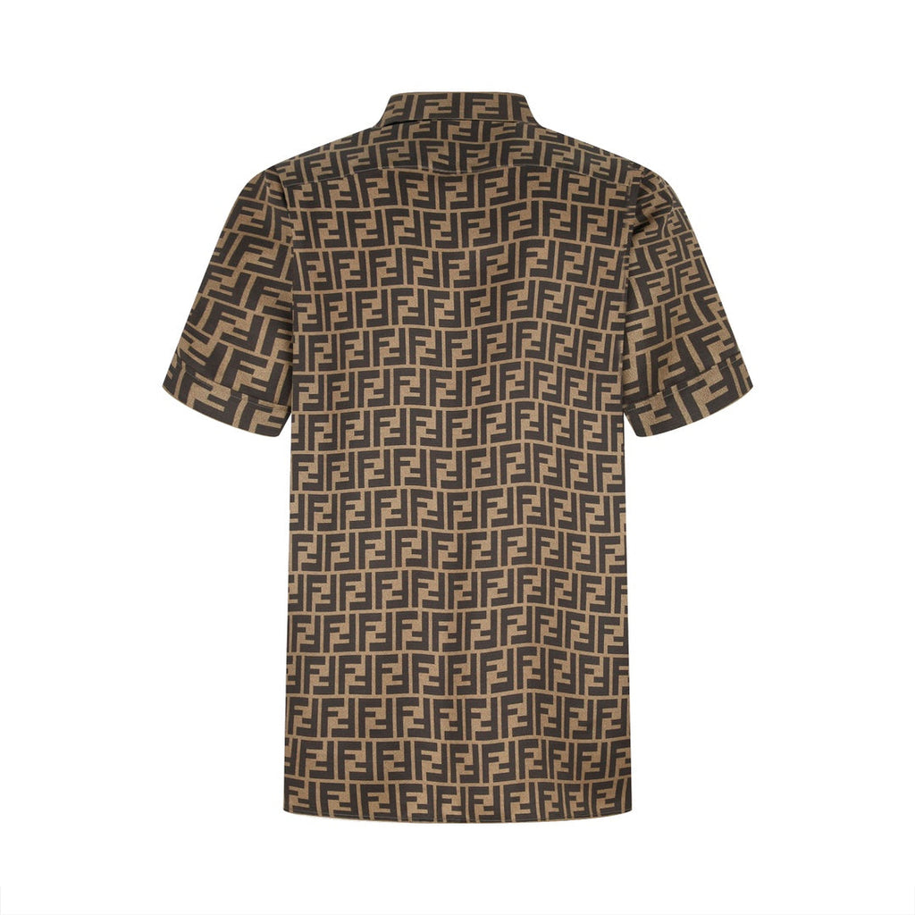 2026 New FF All-Over Print Short-Sleeved Shirt (25129-A90)