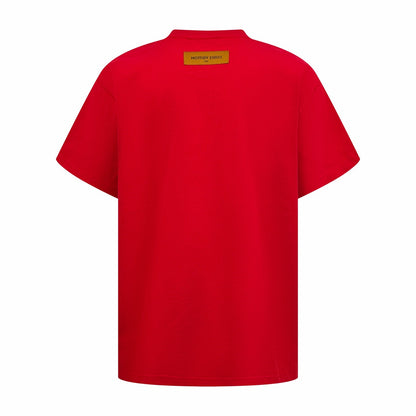 2026 New LY Logo Embossed T-Shirt (AA542-A10)