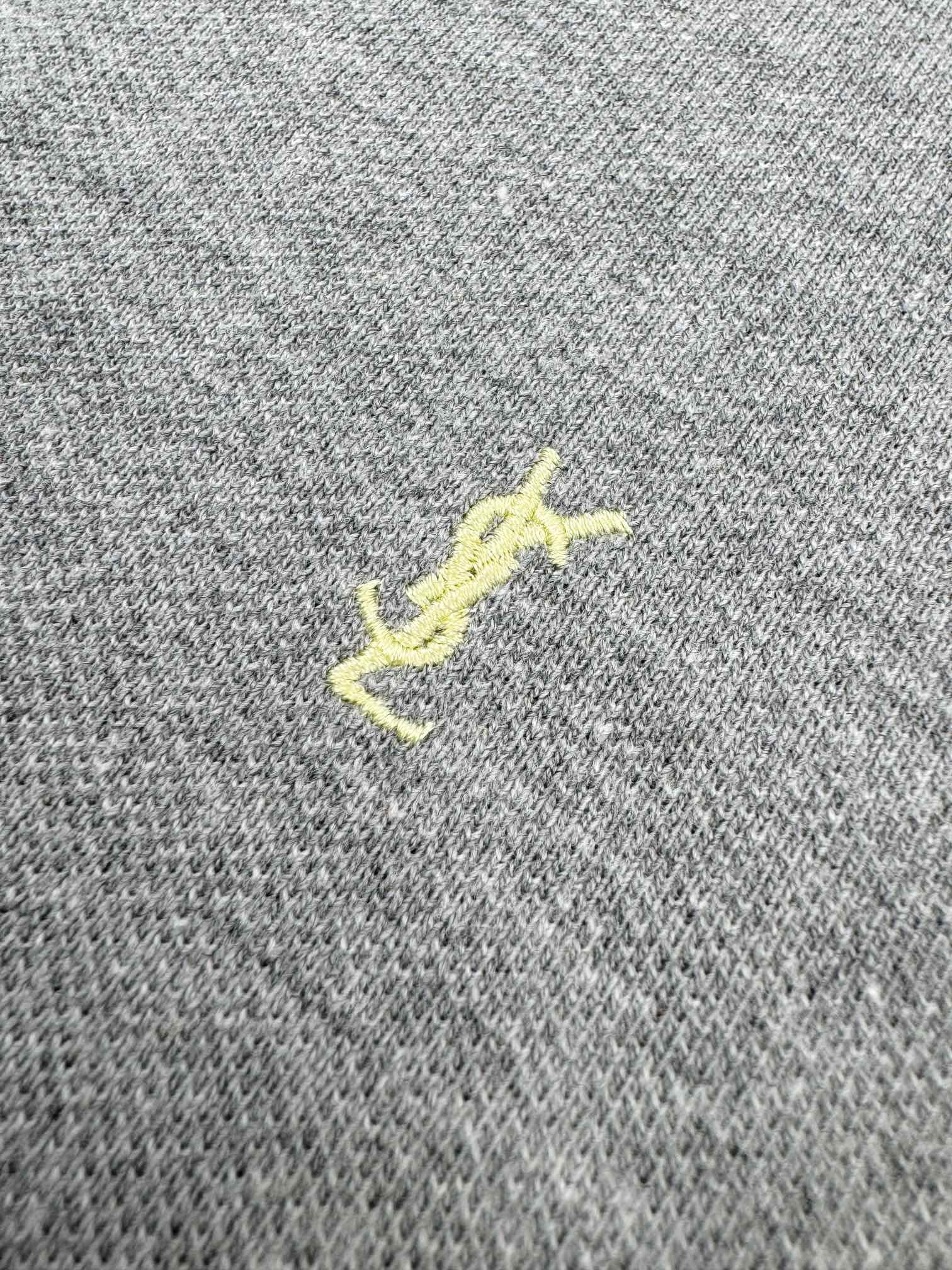 2026 New Saint L Embroidered Logo T-Shirt (25137-A05)