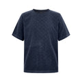 2026 New LY Embossed Terry T-Shirt (25325-A20)