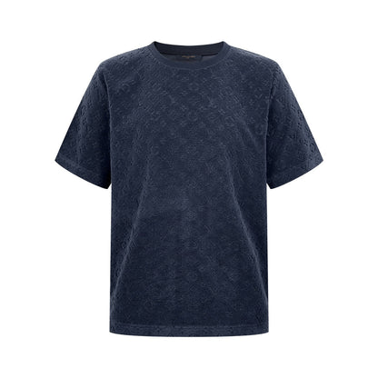 2026 New LY Embossed Terry T-Shirt (25325-A20)